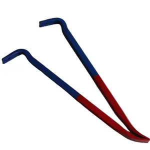 RUSSIA style Red and blue duplex 65Mn steel Black Ice spray nail puller range sprayed