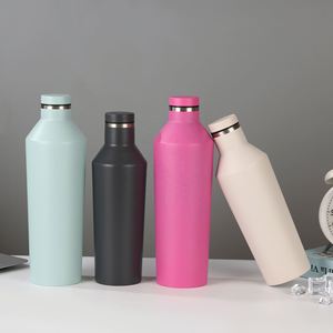 New Style Customized Sport Stainless Modern Vacuum <b>Flask</b> Gift Set Nice Square Shaped Water <b>Bottle</b> With Filter - Product Image 1