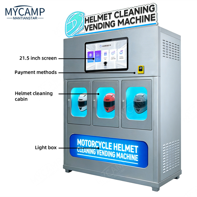 Customized Machining Services for Customized Helmet Cleaning Vending Machine Deposit