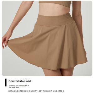 Tennisset met reversvest met UV-bescherming, high-waisted tennisrok, sportkleding, sneldrogend, zonbescherming - Product Image 5