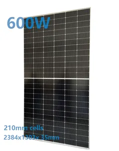 Monocrystalline 540w 550w 600w 650w 700w 1000w Mono Pv Power Cell Solar Panel 400 500 W 550 600 700 800 Watt Mono 400w 450w 500w