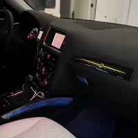 Luz Ambiental Dinámica Cardoo para Audi Q5 2010-2017, Actualización de 64 Colores, Kit de Accesorios de Iluminación Ambiental Estilo Estrellado para el Interior del Automóvil