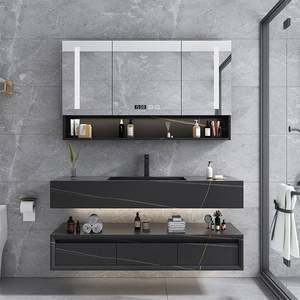 Santopova <b>Small</b> Italian Modern Wall Mounted <b>Bathroom</b> Vanities Supplier Wholesale Furniture Hotel <b>Bathroom</b> Vanity - Product Image 6