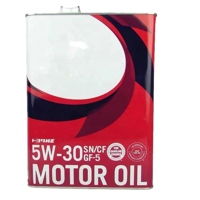 Toyota engine oil 5W30 motor oil lubricating oil 08880-10705 iron barrel
