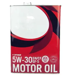 טויוטה מנוע שמן 5W30 מנוע שמן סיכה שמן 08880-10705 ברזל חבית