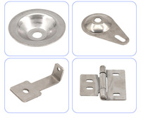 Pièces d'emboutissage en tôle Weichi VCustom, supports métalliques en acier inoxydable, composants emboutis pour équipement industriel