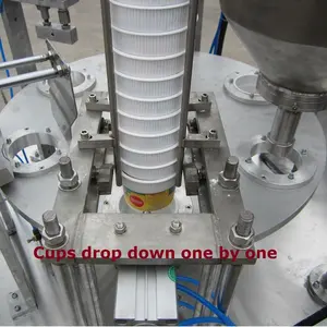 Automatic Juice Cup Capping And Filling Machine