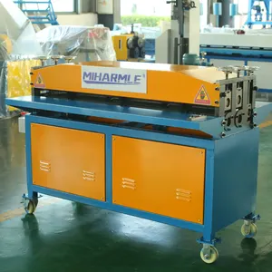 Ar condicionado duto faz a máquina 1300MM alumínio placa Metal sheet beading máquina