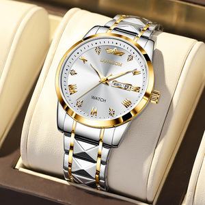 New men's watch - fully <b>automatic</b> non-mechanical men's <b>wristwatch</b> with water resistance and calendar function - Product Image 5