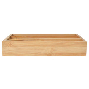 Set di posate in bambù riutilizzabili extra spesse per casa, ristoranti e negozi, con coltello, forchetta e cucchiaio in bambù - Product Image 5