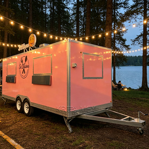 Modern Smoothie Trailer Fully Equipped Pizza Food Truck Outdoor Burger DOT Catering <b>Cart</b> - Product Image 3