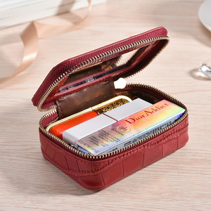 Pochette à cosmétiques en cuir fabriquée en Chine - Product Image 3