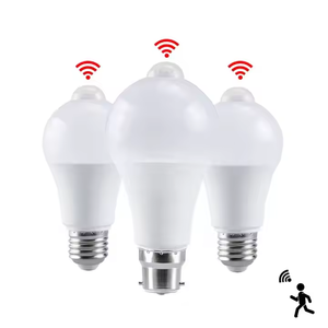 <span class=keywords><strong>Ampoule</strong></span> d'éclairage PIR à capteur infrarouge de haute qualité 8000K A60 E27 12W - Product Image 3