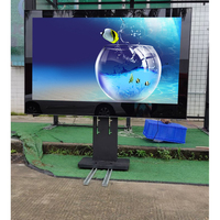 Affichage numérique extérieur IP65 étanche, cadre en aluminium, écran LCD pour comptoir