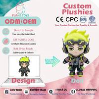 Peluche de Algodón PP Súper Suave con Forma de Robot Personalizado, Estilo Humanoide, Color Durazno, para Aliviar el Estrés, Tendencias de TikTok, Precio Directo de Fábrica