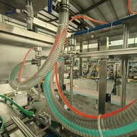 Machine de remplissage de liquides entièrement automatique à 6 têtes avec levage servo et pesage pour huile de cuisson, huile comestible, huile végétale