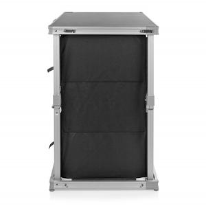 Gran oferta, mesa plegable ligera de Metal moderna para exteriores, malla trasera, armario de cocina impermeable, mesa de Picnic de café para patio - Product Image 4