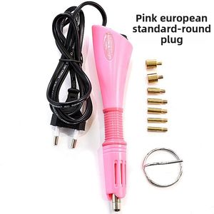 Kit de Herramientas de Pirograbado de Alta Calidad con Temperatura Ajustable para Pinceles de Grabado, Utilizado <span class=keywords><strong>en</strong></span> Artesanías de <span class=keywords><strong>Cuero</strong></span> y Proyectos de Arte DIY - Product Image 3