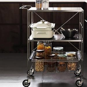 Beweglicher Edelstahl wagen mit Rädern-Hochleistungs-Küchen wagen Gewerblicher Service wagen zur Aufbewahrung - Product Image 6