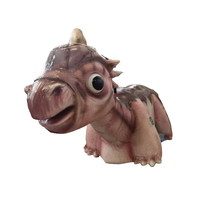 Dinosaure animatronique télécommandé avec lumières LED pour location en centre commercial