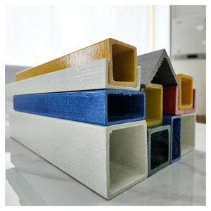 Tube carré <span class=keywords><strong>en</strong></span> <span class=keywords><strong>fibre</strong></span> <span class=keywords><strong>de</strong></span> <span class=keywords><strong>verre</strong></span> époxy pultrudé pour charpentes <span class=keywords><strong>de</strong></span> bâtiments et projets d'ingénierie - Product Image 5