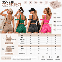 Ensemble de sport sans couture imprimé léopard pour femme, soutien-gorge et short taille haute, tenue de yoga et d'entraînement, vente en gros OEM, vêtements de sport