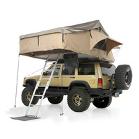 Tente de Toit Pliante de Haute Qualité Toutes Saisons Étanche avec Coque Rigide en Aluminium pour Voiture