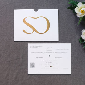 Elegante Mapa Guía para Invitaciones de Boda con Sobre de Papel - Product Image 2