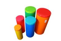 Chinese Factory KID PLAYGROUND CONGAS Musical Instruments Percussion Drums Rainbow Bongos Drum Playground Five Congas