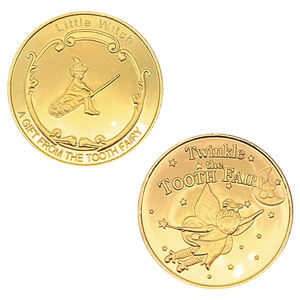 Moneta Commemorativa Placcata Oro Personalizzata per la Caduta dei Denti dei Bambini, Venduta Direttamente dalla Fabbrica - Product Image 2
