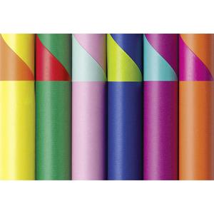 ZOEWIE กระดาษห่อของขวัญฤดูใบไม้ผลิฤดูร้อนแพ็ค 25 ม้วนอุปกรณ์จัดงานปาร์ตี้สีสันสดใส - Product Image 1