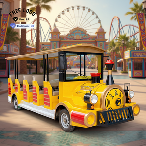 <span class=keywords><strong>Train</strong></span> électrique rétro <span class=keywords><strong>de</strong></span> <span class=keywords><strong>luxe</strong></span> pour passagers, <span class=keywords><strong>train</strong></span> <span class=keywords><strong>de</strong></span> tourisme vintage à haute efficacité pour projets touristiques - Product Image 1