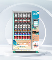 Máquina Expendedora de bebidas OEM/ODM del mercado del sudeste asiático Máquina expendedora combinada de bebidas y bebidas para pequeñas empresas a la venta