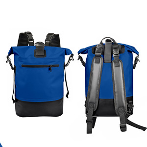Mochila Impermeable de PVC con Cierre Enrollable, Unisex, para Senderismo, Camping, Rafting, Color Sólido, para Actividades al Aire Libre - Product Image 2