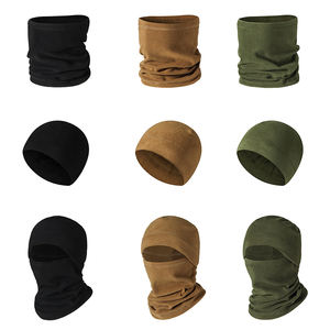 Prodotti Invernali Berretto in Pile Polare Sportivo Scaldacollo Antivento e Set Sciarpa e Cappello Tattico per Uomo Donna - Product Image 4