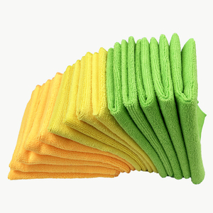 12x12 بوصة 30x30 ack أقمشة تنظيف مايكروفايبر 12 عبوة خرقة أطباق ماصة للمطبخ لغسيل الأرضيات وتجفيف السيارة والتنظيف - Product Image 4