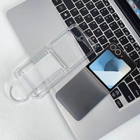 Untuk Samsung Z Flip 6 penutup belakang casing ponsel untuk Z Flip 5 casing warna ponsel