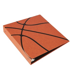 Giấy Dập Nổi Trông Và Cảm Giác Giống Như Một Quả Bóng Rổ Thực Sự, Chất Kết Dính Vòng 3d Phong Cách Mới Cỡ A4 Với 3 Vòng, Ba Chất Kết Dính Vòng Thể Thao - Product Image 1