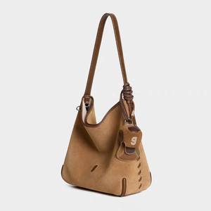 Bolso de hombro con forma geométrica, bolso de mujer elegante y único, bolso texturizado artístico para mujer - Product Image 4