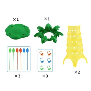 Giocattoli creativi divertenti per il tempo libero per bambini mini monkey tree climbing draw stick gioco da tavolo genitore-bambino interattivo scuola materna giocattolo set - Product Image 4