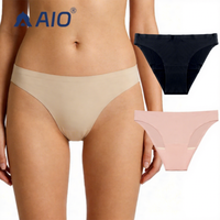 Culottes menstruelles lavables en coton et nylon biodégradable pour femmes, grandes tailles, sous-vêtements OEM