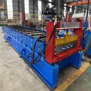 Machine de fabrication de feuilles de toiture IBR d'<span class=keywords><strong>occasion</strong></span>/équipement de formage de rouleaux ondulés rentable pour les petites usines - Product Image 6