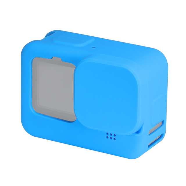 Shockproof Silicone Case for GoPro Hero 9/10/11/12 Full Body & Lens Protective Cover Action Camera Protector Accessories