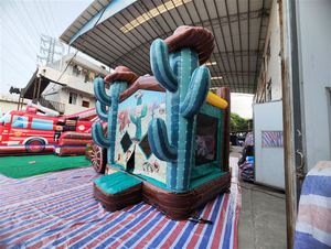 Videur de <span class=keywords><strong>château</strong></span> gonflable de style commercial du Mexique avec toboggan Combo Western cowboy Bouncy Castle Jumper Bounce House <span class=keywords><strong>à</strong></span> <span class=keywords><strong>vendre</strong></span> - Product Image 6