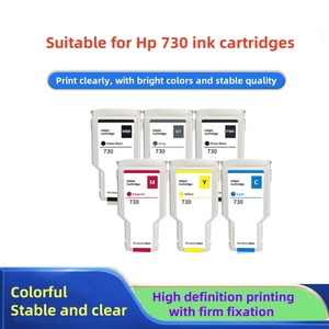 <span class=keywords><strong>Cartouche</strong></span> d'<span class=keywords><strong>encre</strong></span> compatible Goosam HP730 730 300ML pour imprimante <span class=keywords><strong>HP</strong></span> DesignJet T1600 T2600 T1700 - Product Image 1