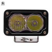 Accesorios para coche, luces de conducción de 3 pulgadas y 20W, haz combinado todoterreno, Cubo de luz de trabajo superbrillante, Luz antiniebla LED para parachoques