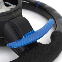 Volant sport en fibre de carbone bleu personnalisé pour BMW F10 F20 F30 F32 F36 M2 F87 M3 F80 M4 F82 F85 E70 E87 E90 E92 E93