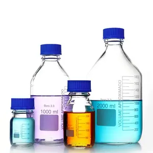 Tiandi Lab-botella reactiva de vidrio de borosilicato, 10L