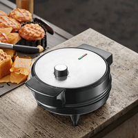 Gaufrier électrique haute puissance 1000W multifonctionnel avec plaque de gril antiadhésive pour un usage domestique