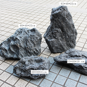 Finta pietra di roccia per giardino nuova pietra artificiale paesaggistica moderna decorativa - Product Image 2